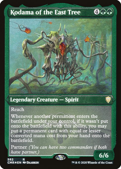 Magic the Gathering - Kodama of the East Tree Foil - Commander Legends