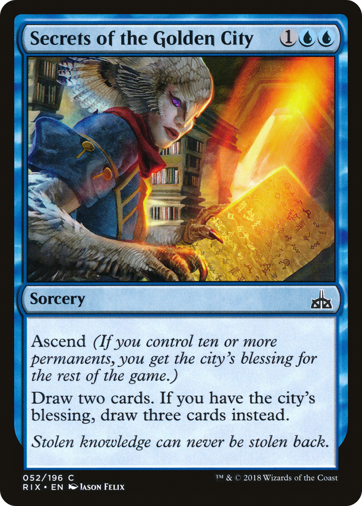 Magic: The Gathering - Secrets of the Golden City - Rivals of Ixalan