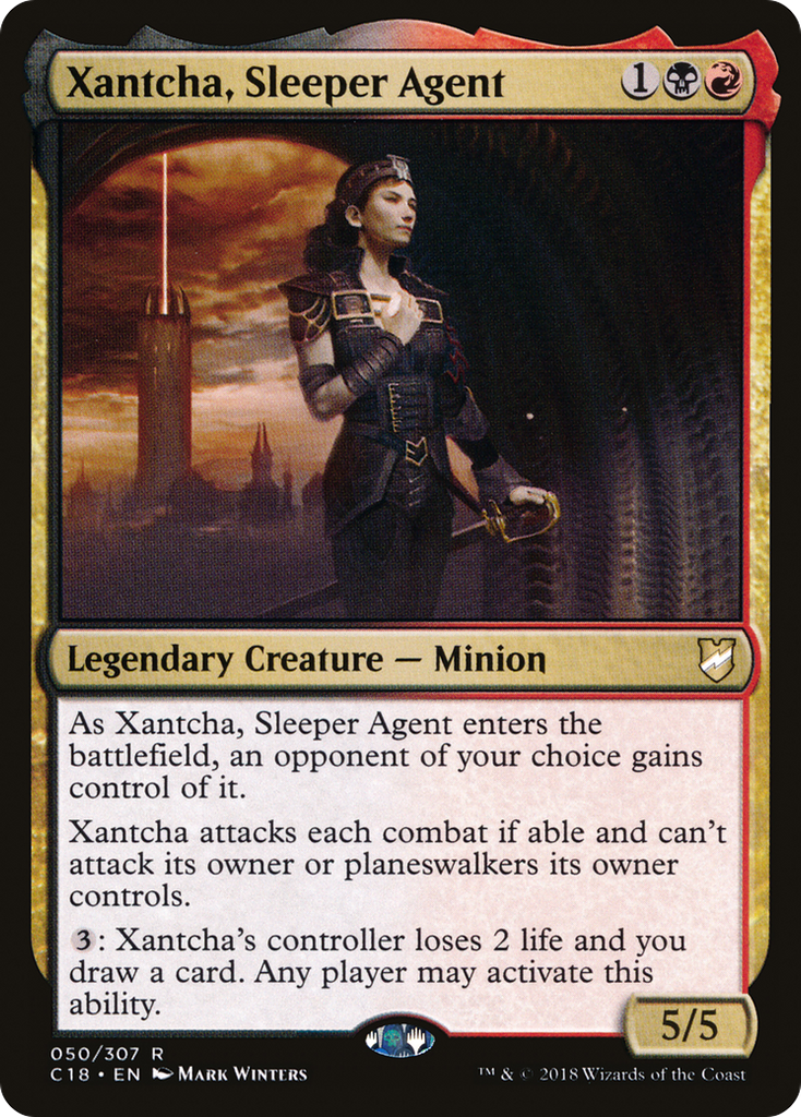 Magic: The Gathering - Xantcha, Sleeper Agent - Commander 2018