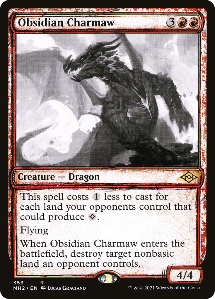 Magic: The Gathering - Obsidian Charmaw Foil - Modern Horizons 2