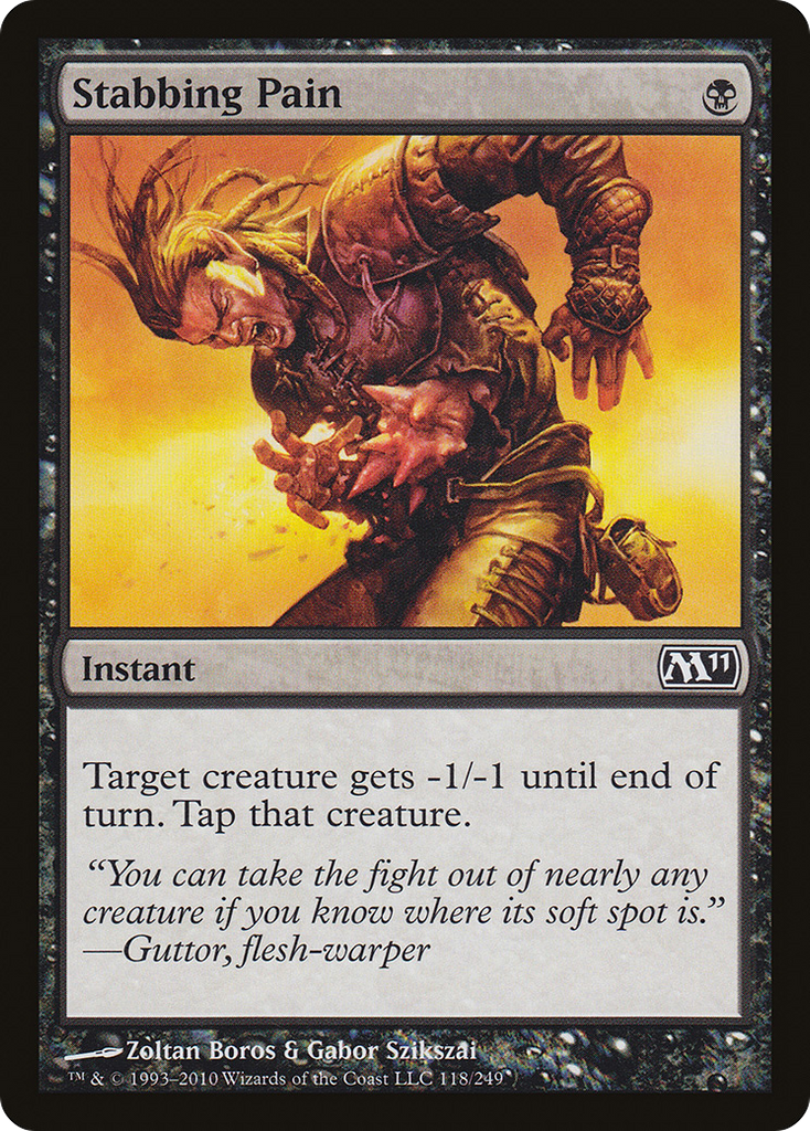 Magic: The Gathering - Stabbing Pain - Magic 2011