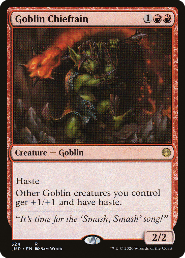 Magic: The Gathering - Goblin Chieftain - Jumpstart