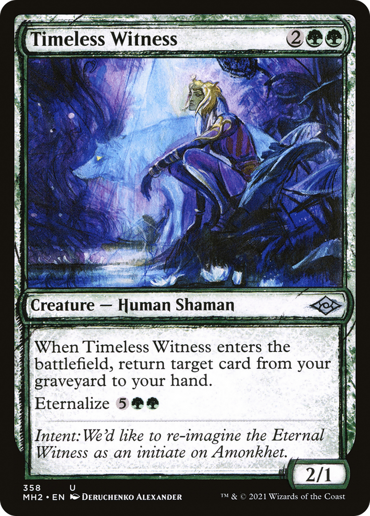 Magic: The Gathering - Timeless Witness Foil - Modern Horizons 2