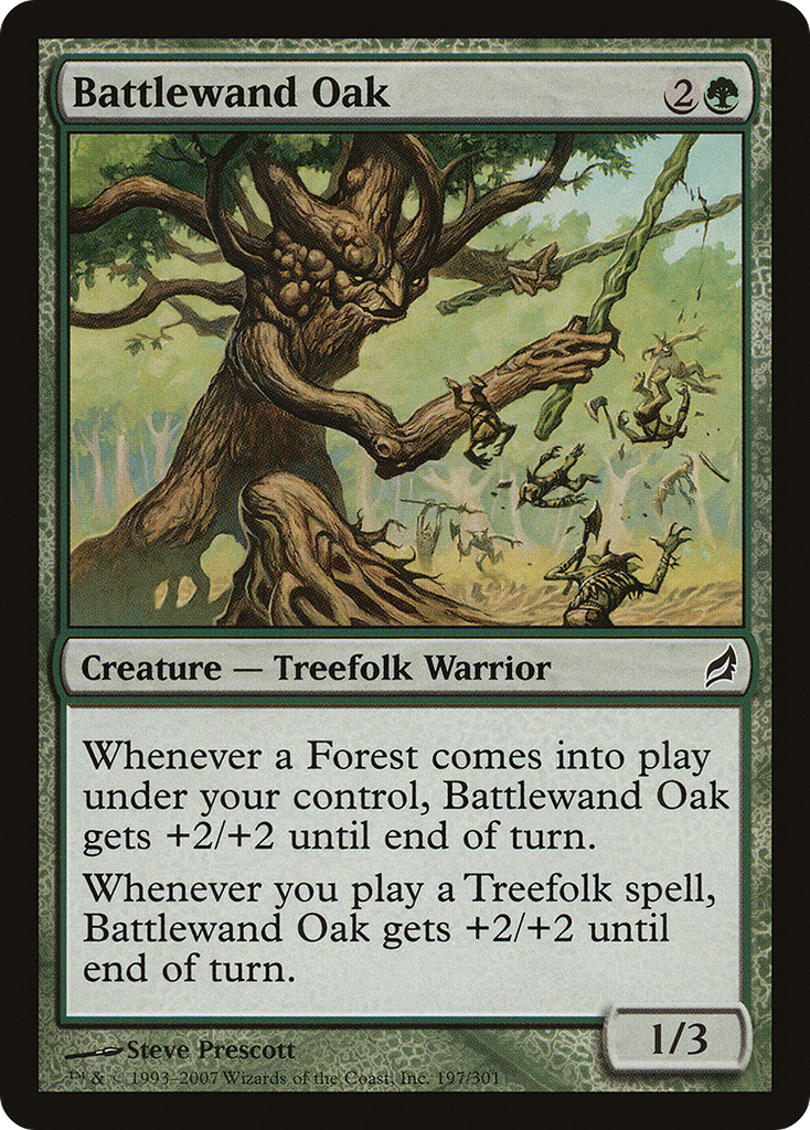 Magic: The Gathering - Battlewand Oak - Lorwyn