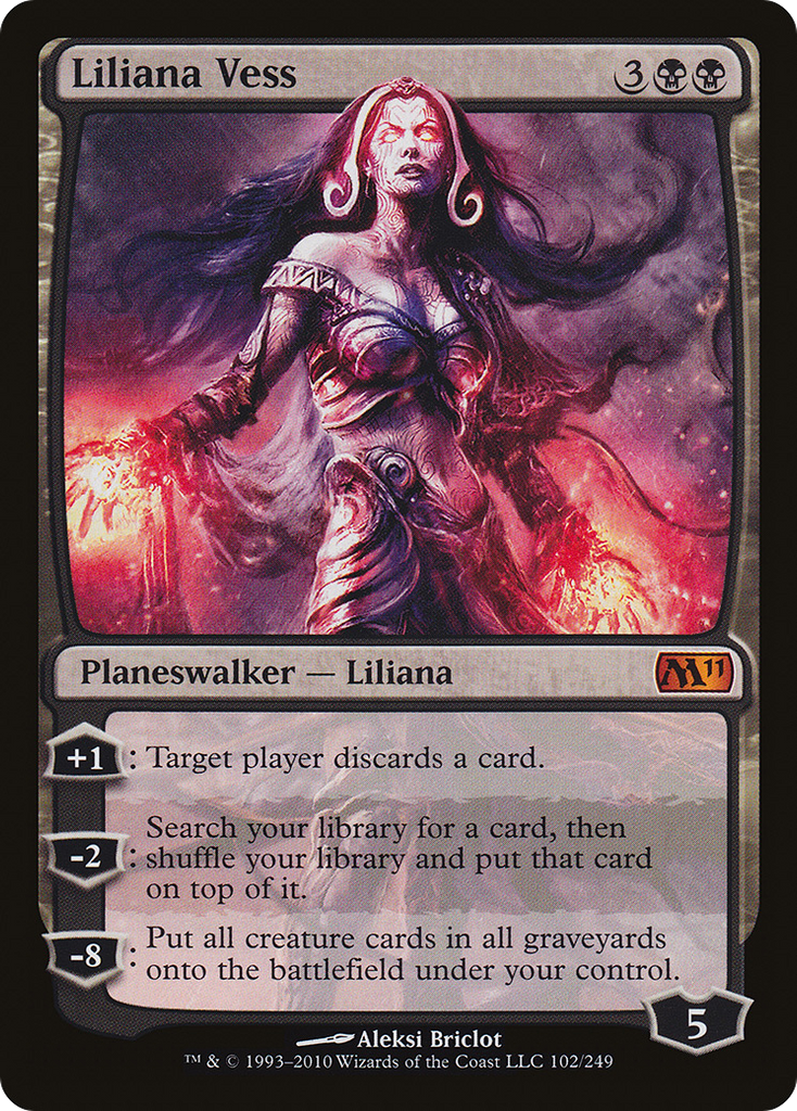 Magic: The Gathering - Liliana Vess - Magic 2011