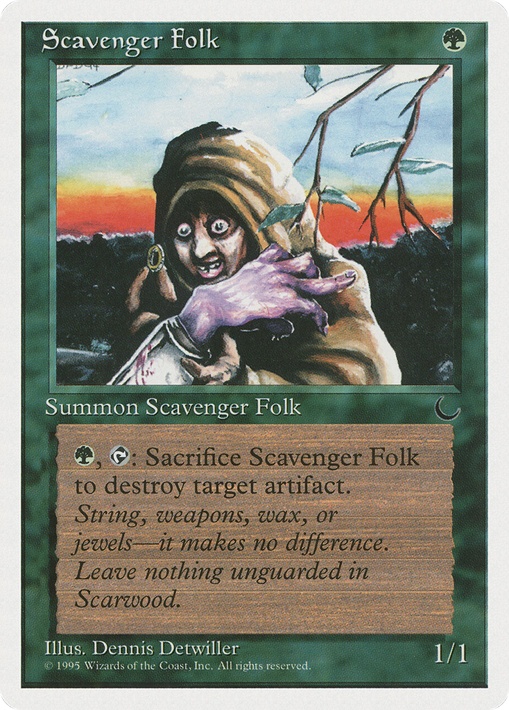 Magic: The Gathering - Scavenger Folk - Chronicles