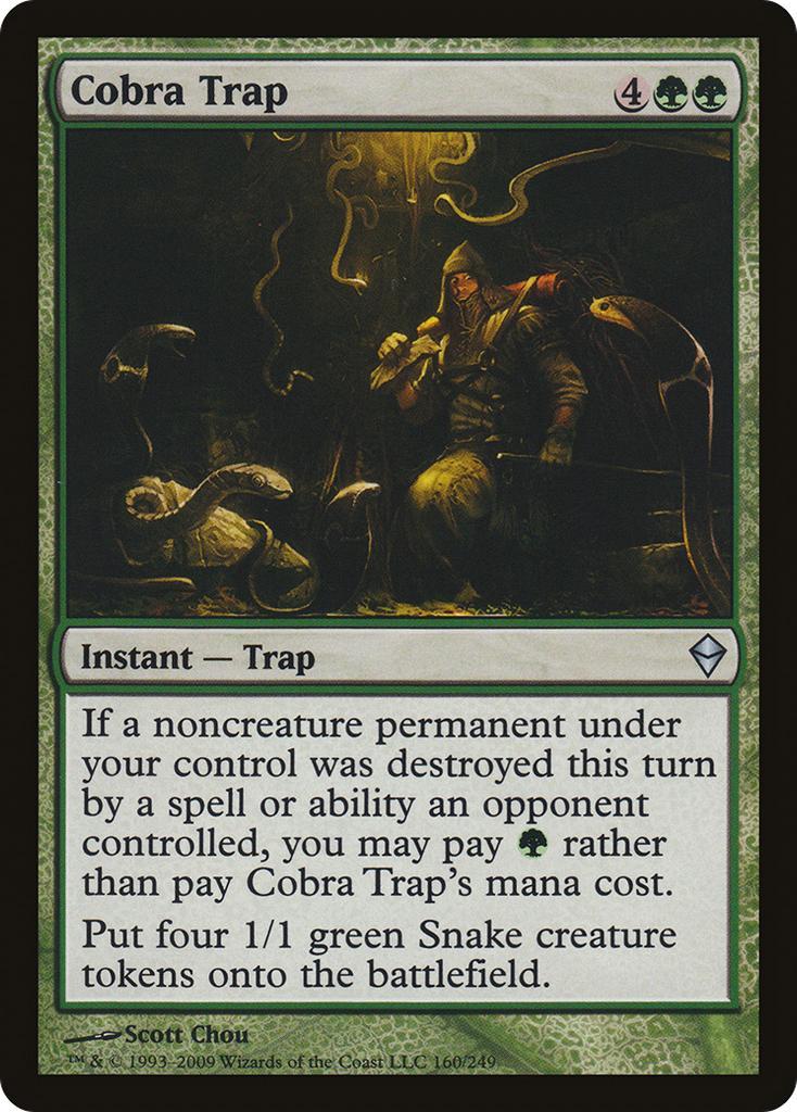 Magic: The Gathering - Cobra Trap - Zendikar