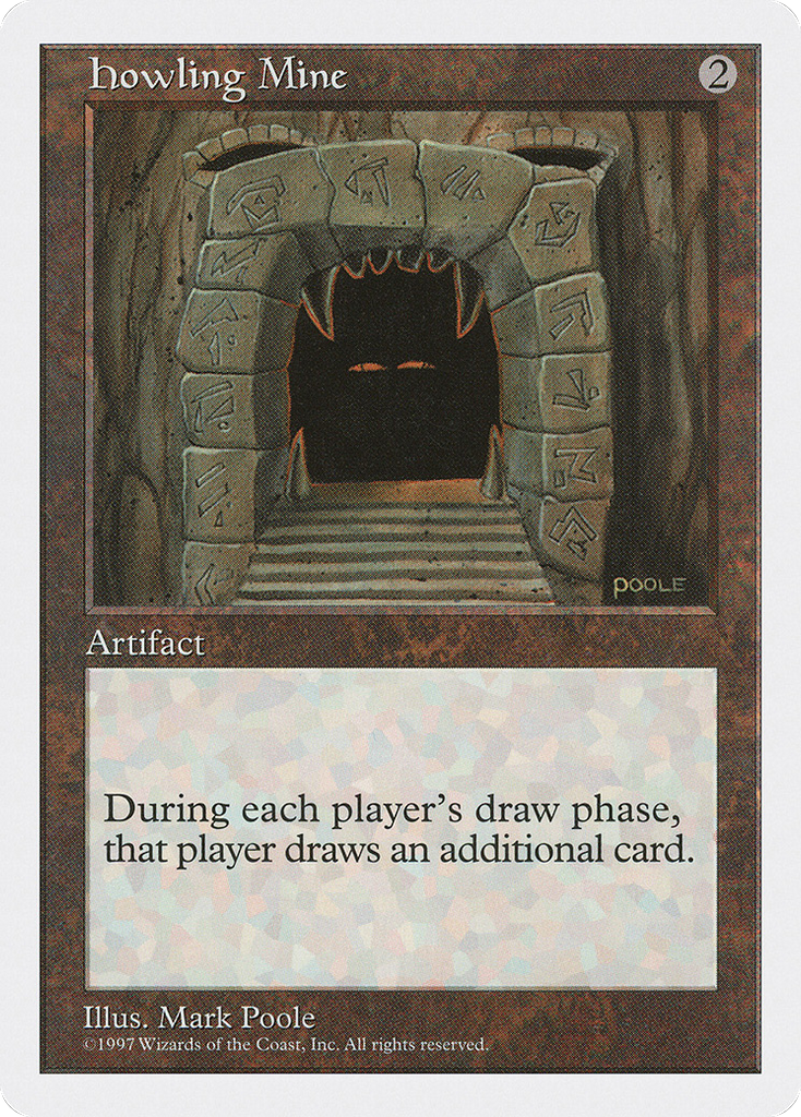 Magic: The Gathering - Howling Mine - Fifth Edition