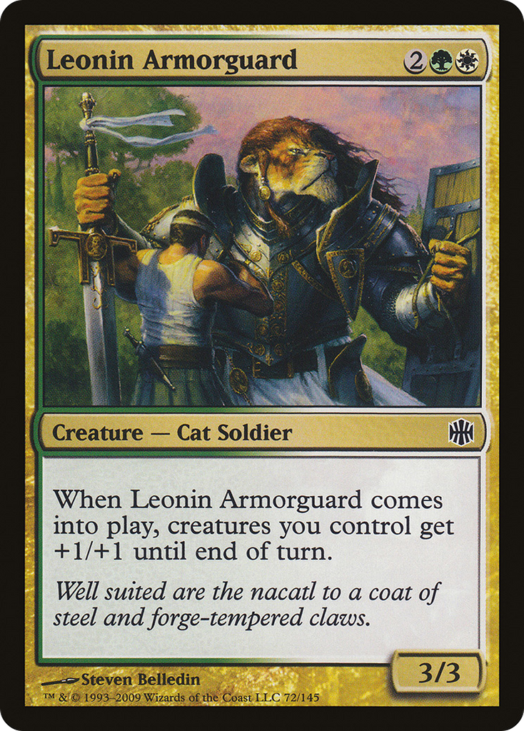 Magic: The Gathering - Leonin Armorguard - Alara Reborn
