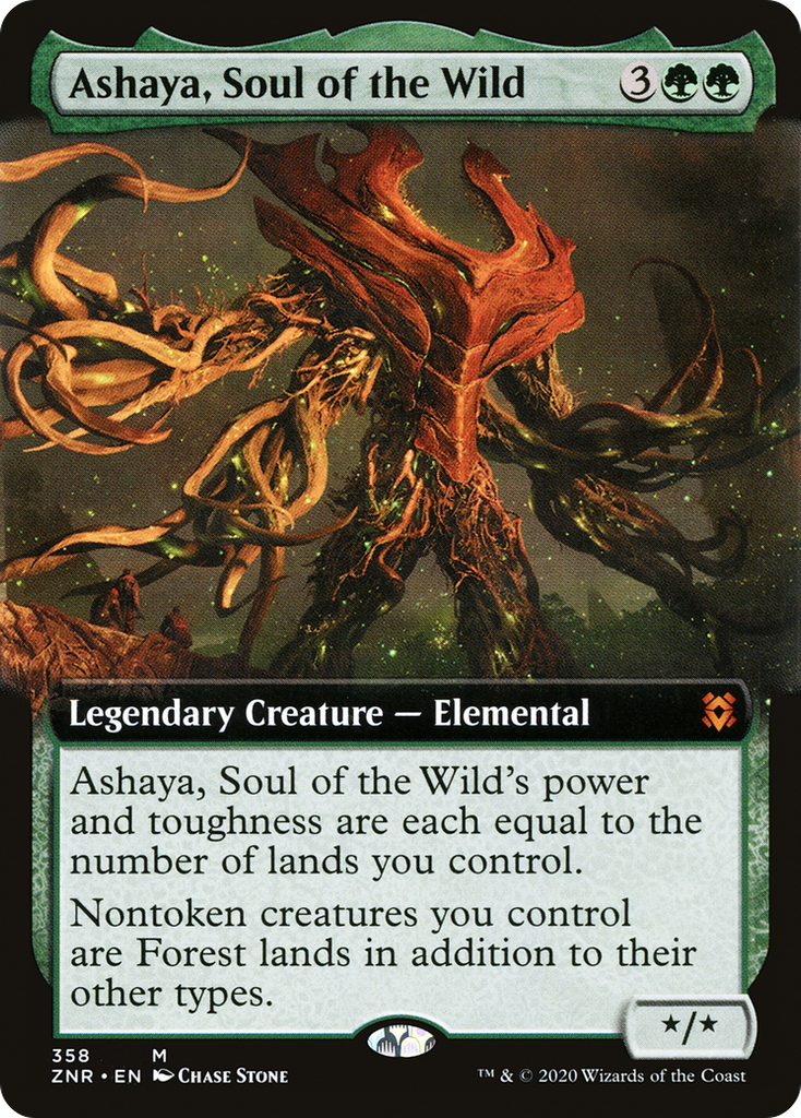 Magic: The Gathering - Ashaya, Soul of the Wild - Zendikar Rising