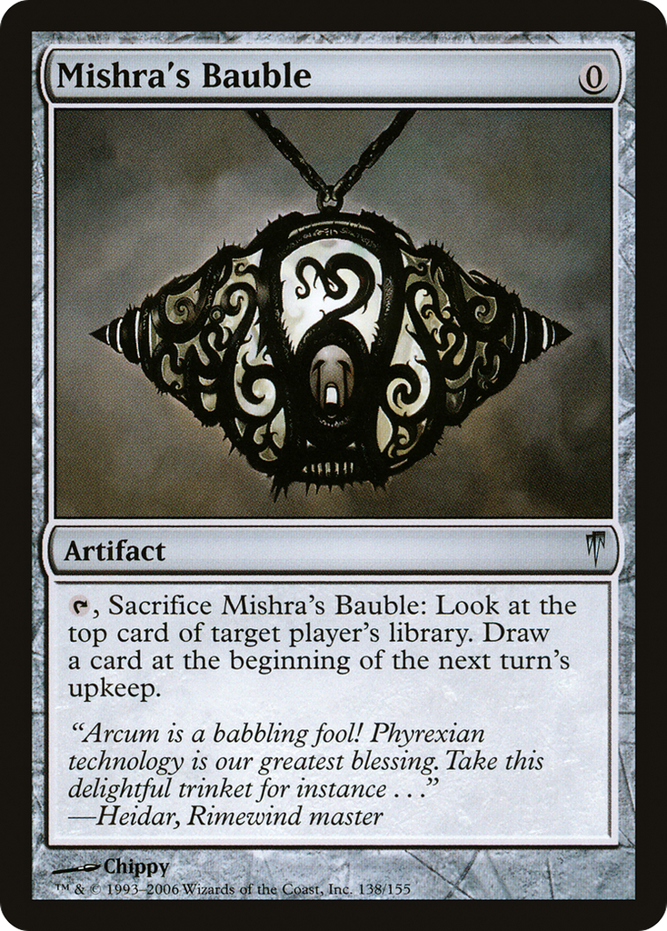 Magic: The Gathering - Mishra's Bauble - Coldsnap