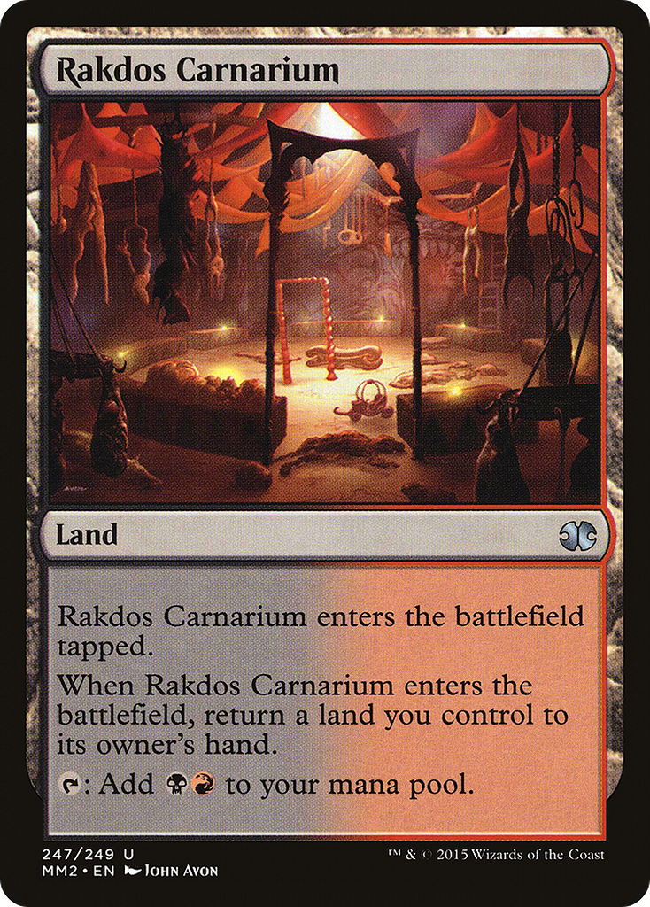 Magic: The Gathering - Rakdos Carnarium - Modern Masters 2015