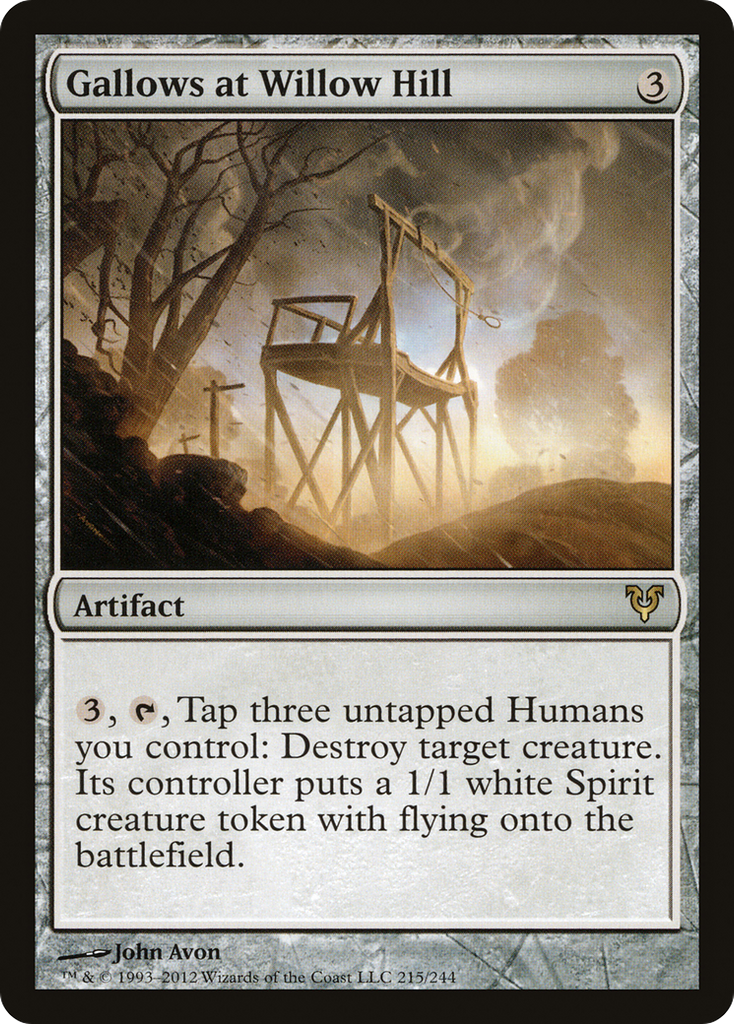 Magic: The Gathering - Gallows at Willow Hill - Avacyn Restored