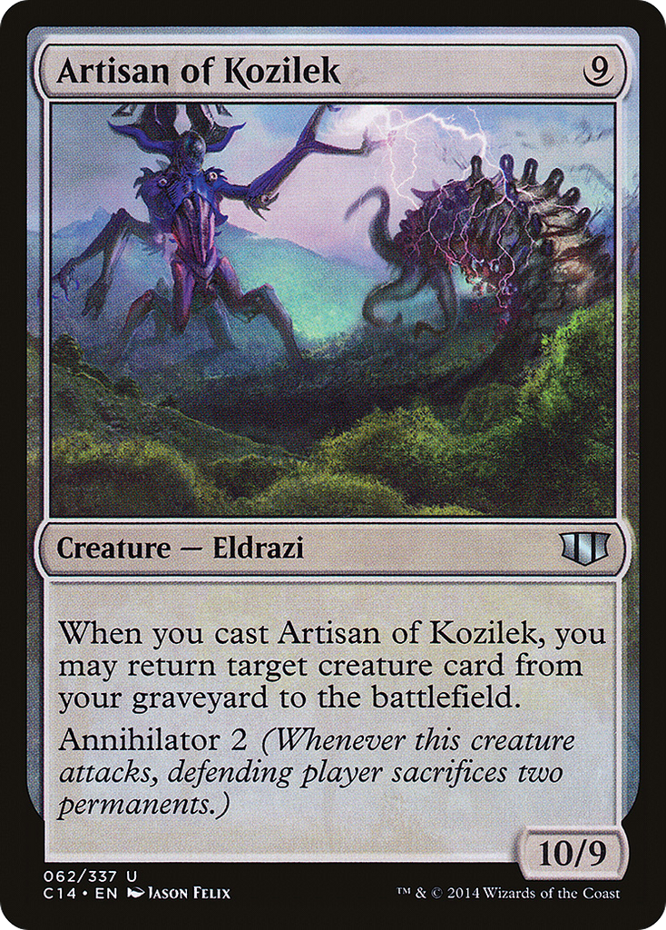 Magic: The Gathering - Artisan of Kozilek - Commander 2014