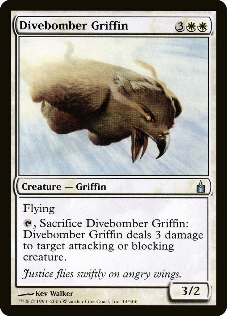 Magic: The Gathering - Divebomber Griffin - Ravnica: City of Guilds