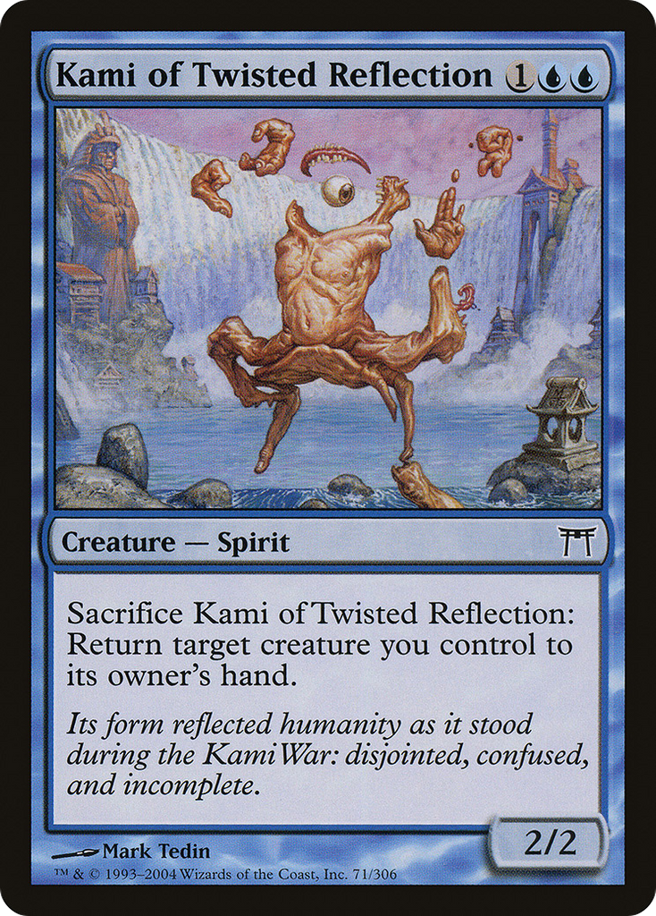 Magic: The Gathering - Kami of Twisted Reflection - Champions of Kamigawa