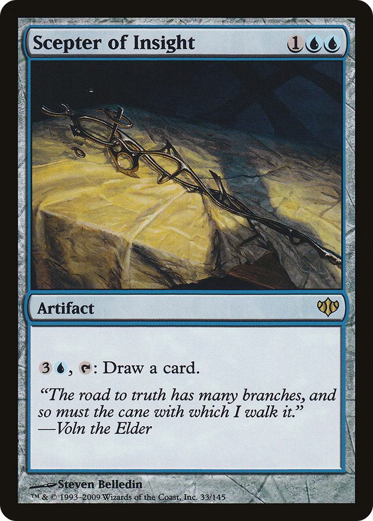 Magic: The Gathering - Scepter of Insight - Conflux