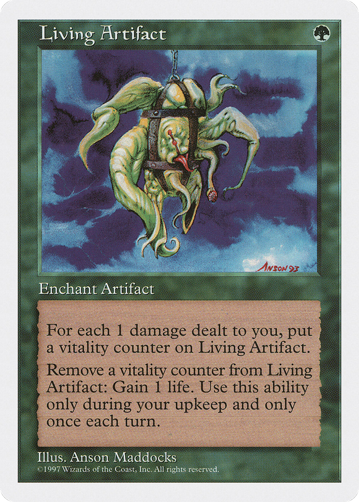 Magic: The Gathering - Living Artifact - Fifth Edition