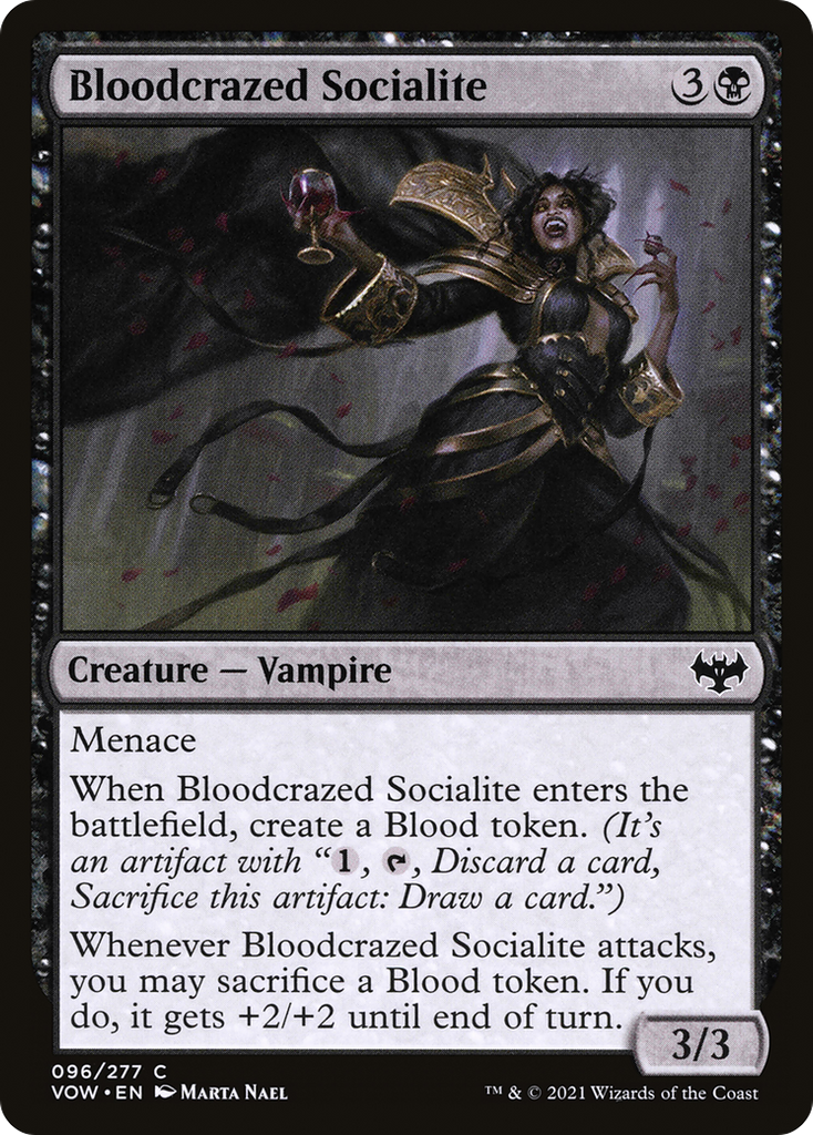 Magic: The Gathering - Bloodcrazed Socialite - Innistrad: Crimson Vow