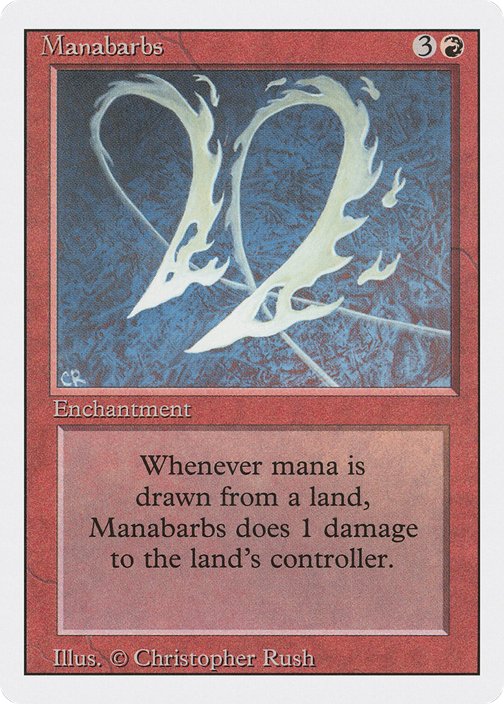 Magic: The Gathering - Manabarbs - Revised Edition