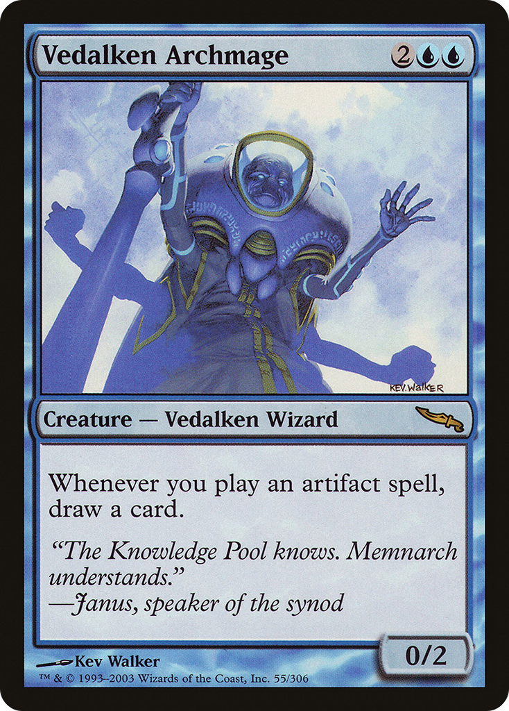 Magic: The Gathering - Vedalken Archmage - Mirrodin
