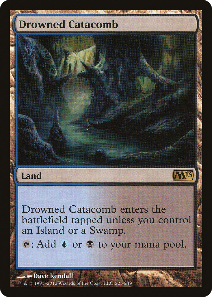 Magic: The Gathering - Drowned Catacomb - Magic 2013