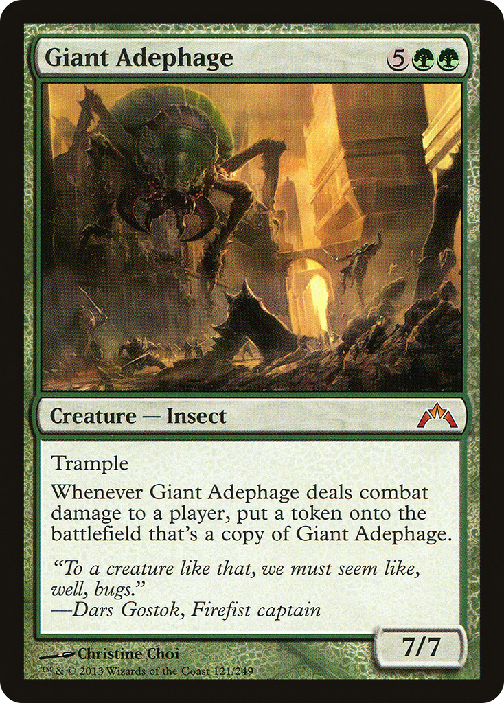 Magic: The Gathering - Giant Adephage - Gatecrash