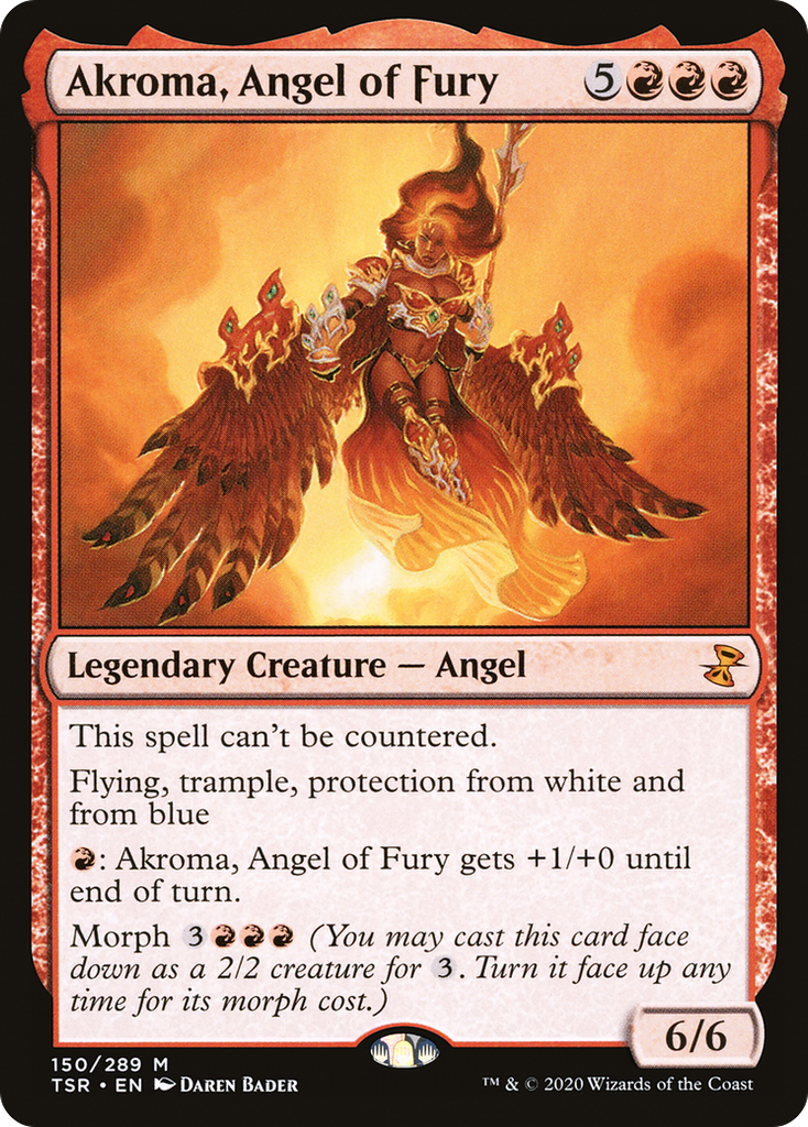 Magic: The Gathering - Akroma, Angel of Fury - Time Spiral Remastered