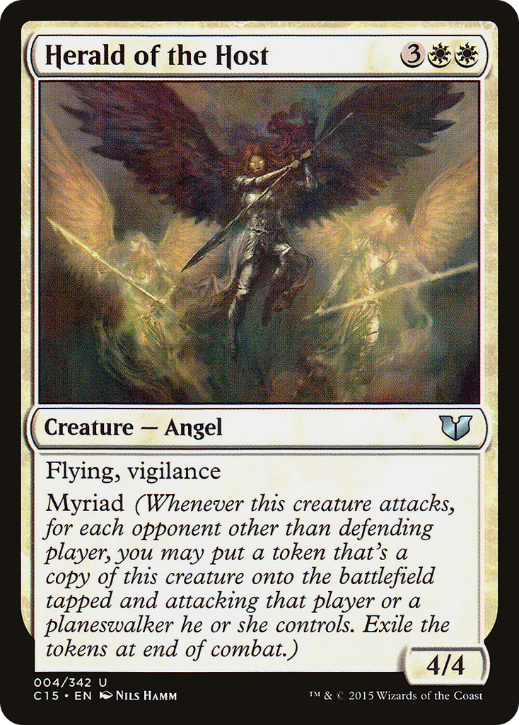 Magic: The Gathering - Herald of the Host - Commander 2015