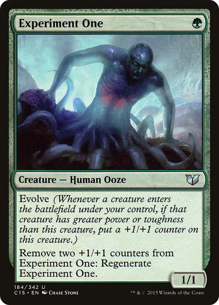 Magic: The Gathering - Experiment One - Commander 2015