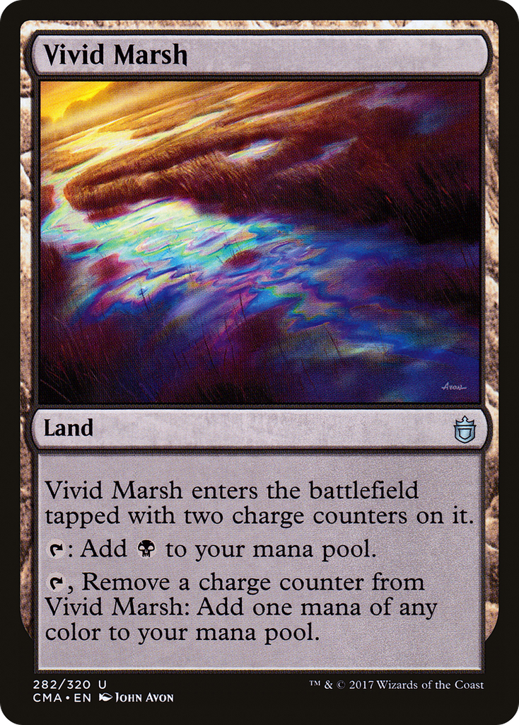Magic: The Gathering - Vivid Marsh - Commander Anthology