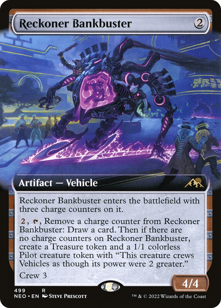 Magic: The Gathering - Reckoner Bankbuster - Kamigawa: Neon Dynasty