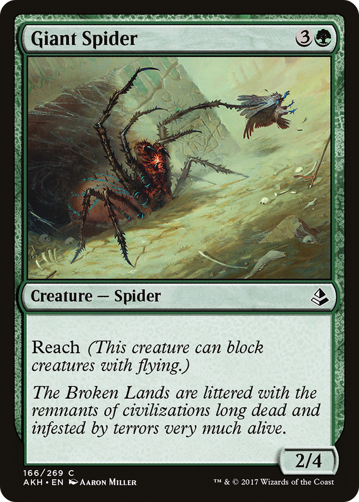 Magic: The Gathering - Giant Spider - Amonkhet
