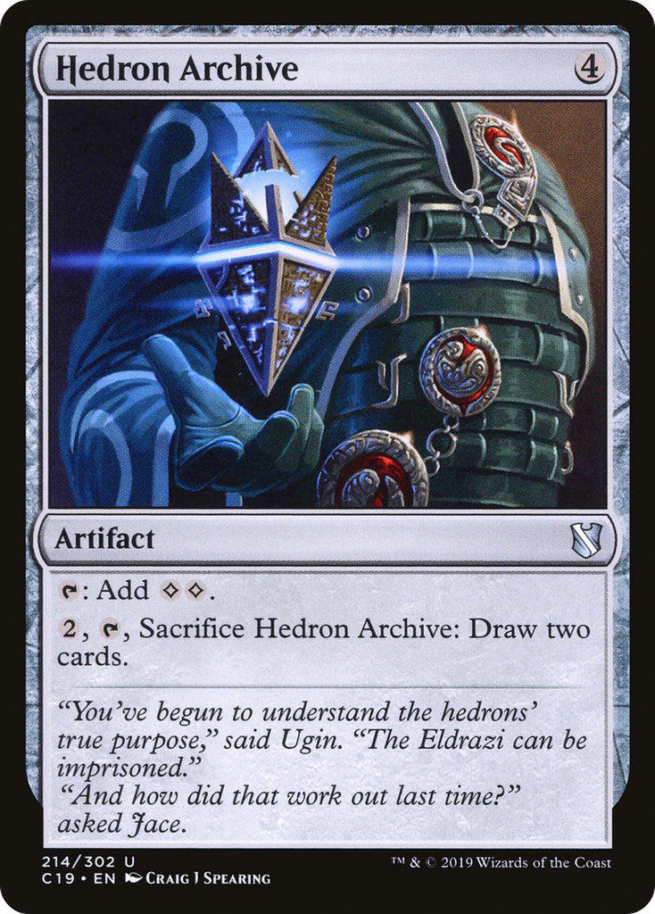 Magic: The Gathering - Hedron Archive - Commander 2019