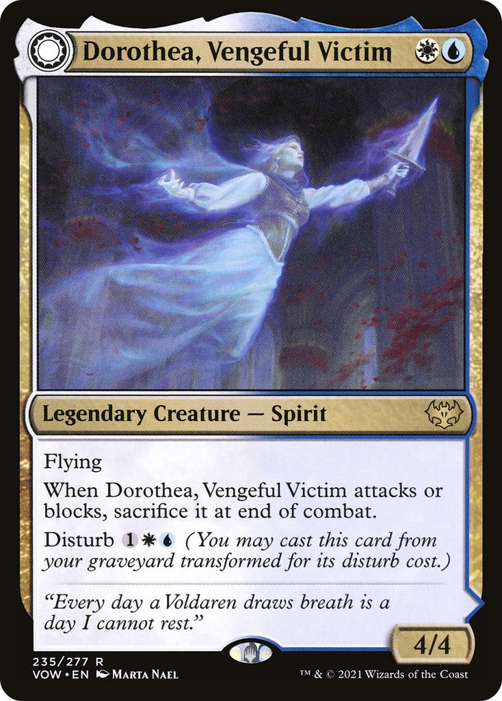 Magic: The Gathering - Dorothea, Vengeful Victim // Dorothea's Retribution - Innistrad: Crimson Vow