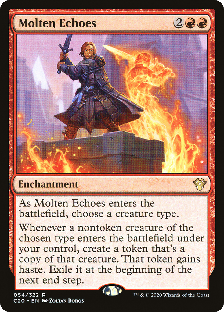 Magic: The Gathering - Molten Echoes - Commander 2020