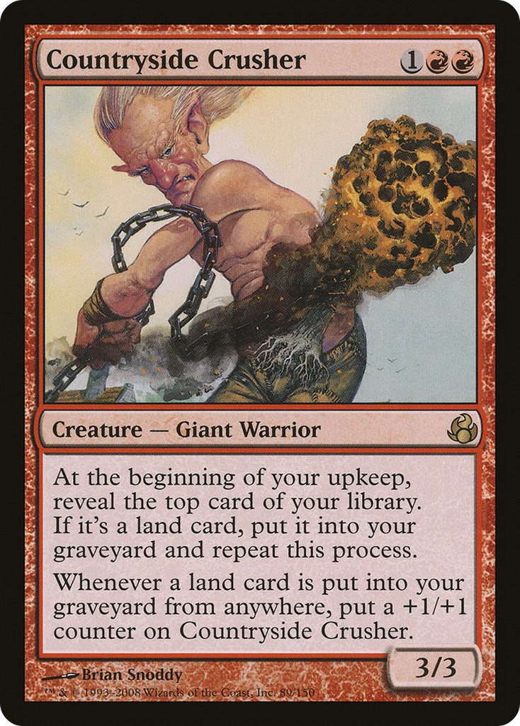 Magic: The Gathering - Countryside Crusher - Morningtide