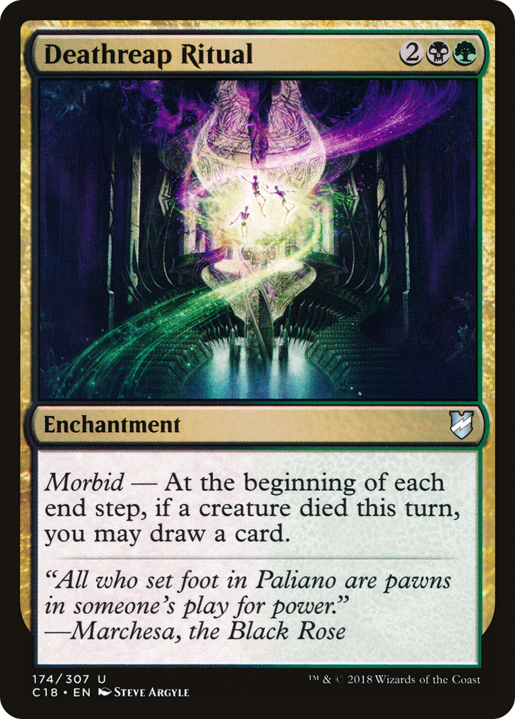 Magic: The Gathering - Deathreap Ritual - Commander 2018