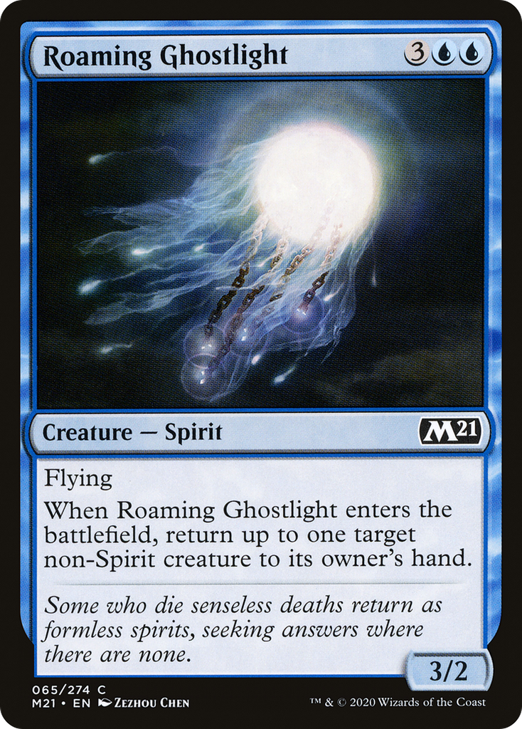 Magic: The Gathering - Roaming Ghostlight - Core Set 2021