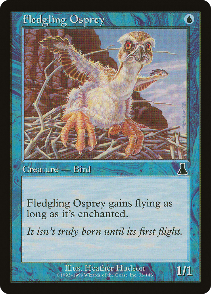 Magic: The Gathering - Fledgling Osprey - Urza's Destiny