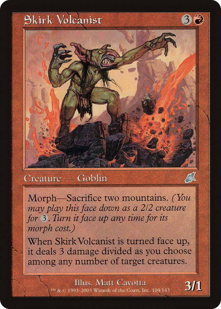 Magic: The Gathering - Skirk Volcanist - Scourge