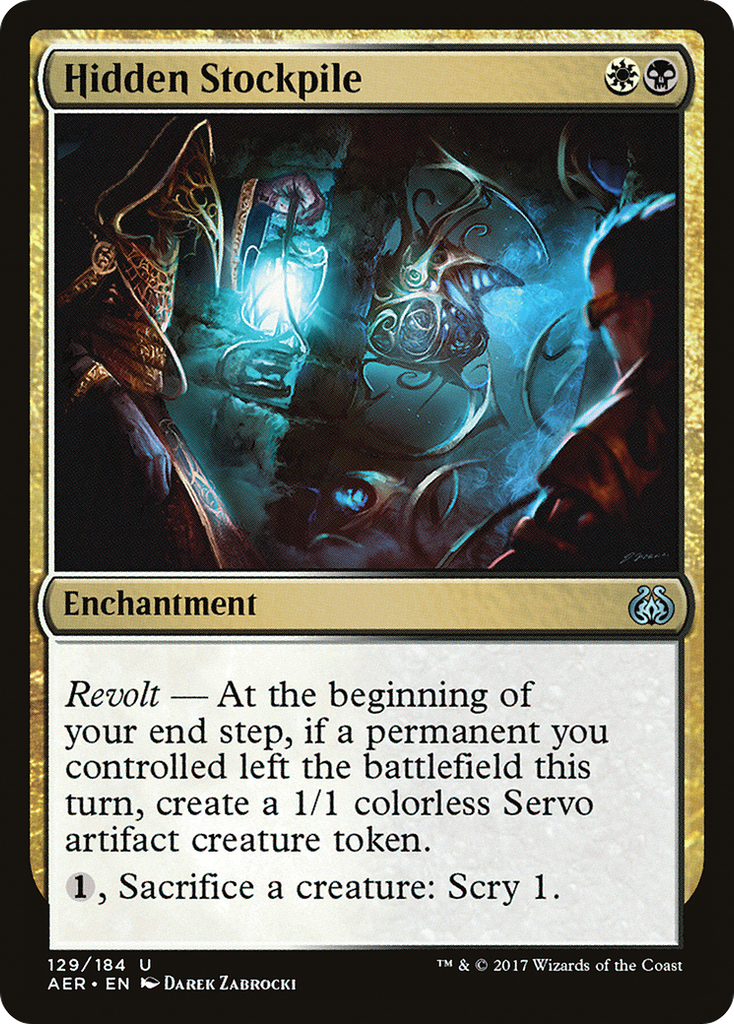 Magic: The Gathering - Hidden Stockpile - Aether Revolt