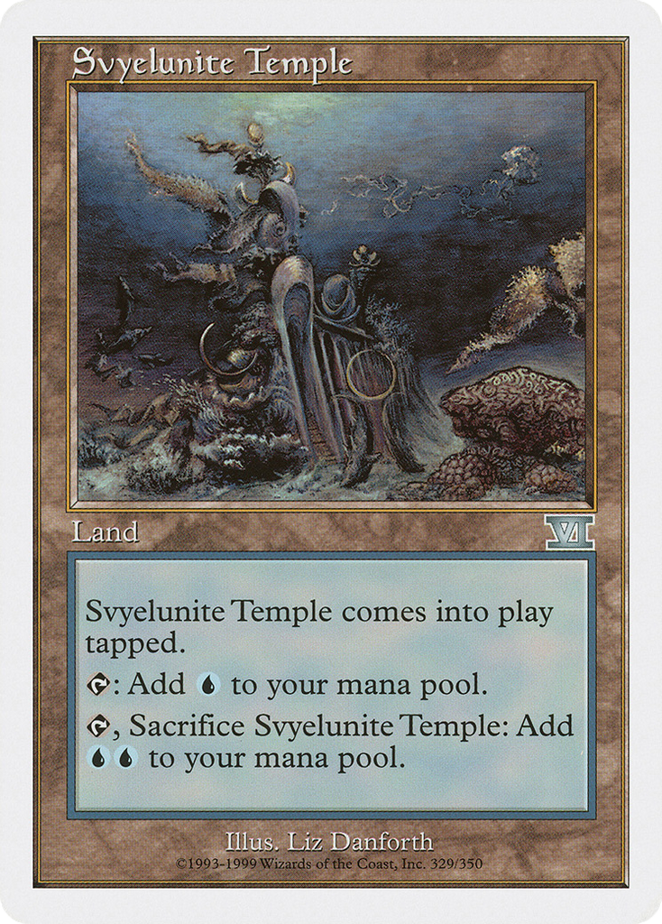 Magic: The Gathering - Svyelunite Temple - Classic Sixth Edition