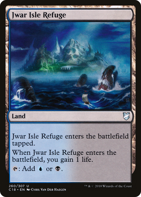 Magic: The Gathering - Jwar Isle Refuge - Commander 2018