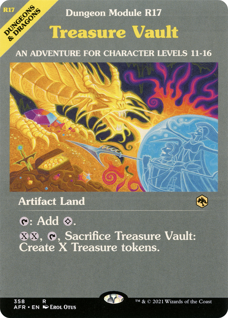 Magic: The Gathering - Treasure Vault Foil - Adventures in the Forgotten Realms