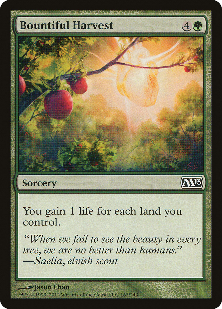 Magic: The Gathering - Bountiful Harvest - Magic 2013