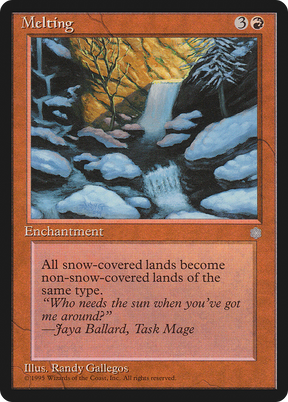 Magic: The Gathering - Melting - Ice Age