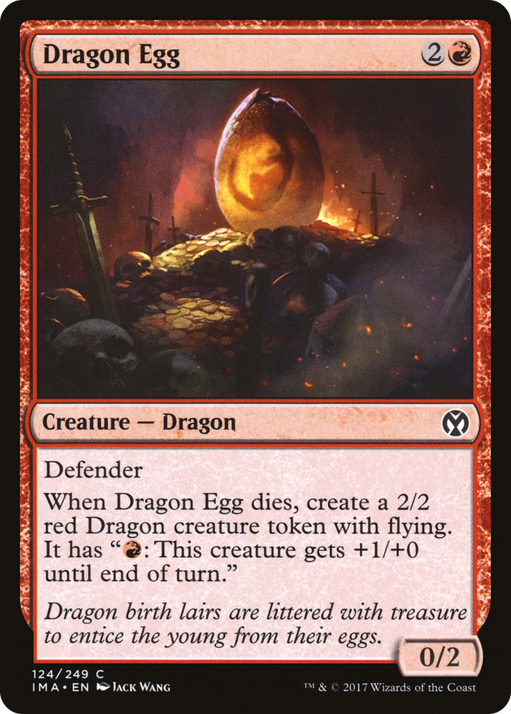 Magic: The Gathering - Dragon Egg - Iconic Masters