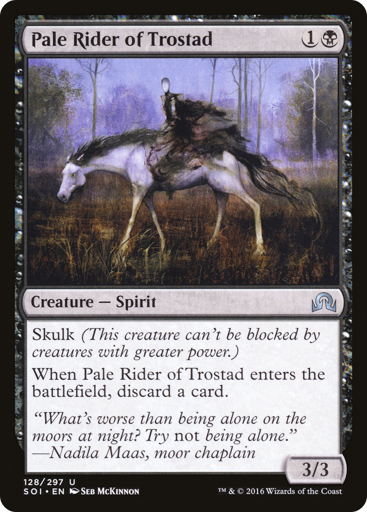 Magic: The Gathering - Pale Rider of Trostad - Shadows over Innistrad