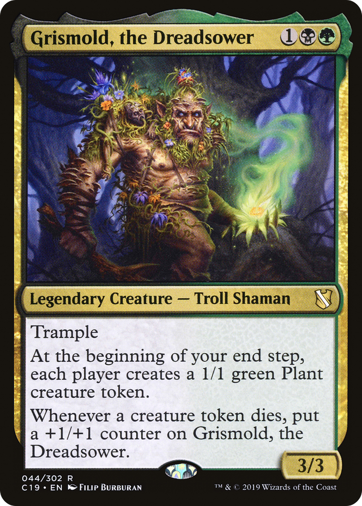 Magic: The Gathering - Grismold, the Dreadsower - Commander 2019